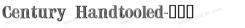 Century Handtooled字体转换